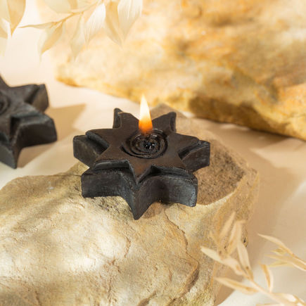 Świeca z wosku pszczelego