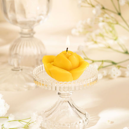 Świeca z wosku pszczelego