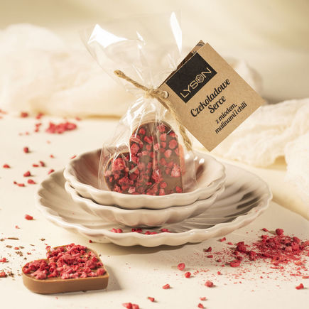 Czekolada  mleczna serce 