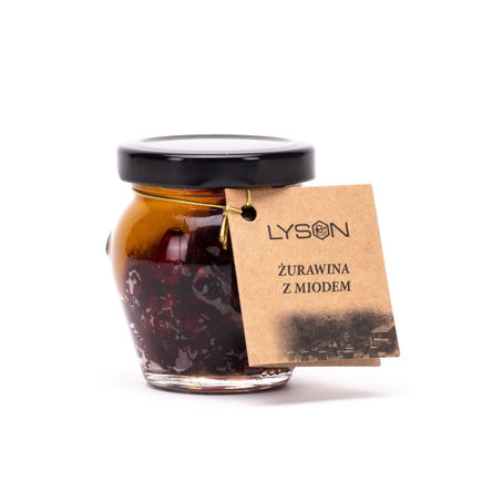 Żurawina z miodem