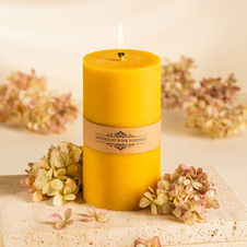 S079 N Świeca z wosku pszczelego