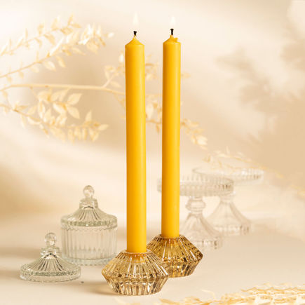 Świeca z wosku pszczelego