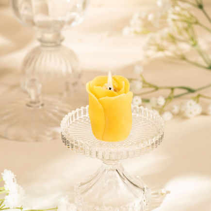 Świeca z wosku pszczelego