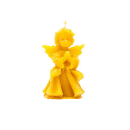 Świeca z wosku pszczelego