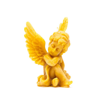 Świeca z wosku pszczelego