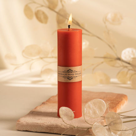 Świeca z wosku pszczelego