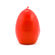 S0621-CZERWONE Świeca z wosku pszczelego jajko gładkie czerwone