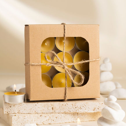 Zestaw Tealight z Wosku Pszczelego