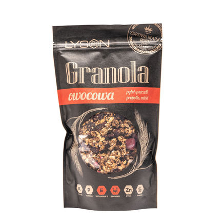 Granola owocowa z miodem