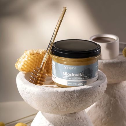 Miód z mleczkiem pszczelim