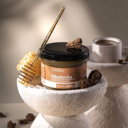 Miód z propolisem