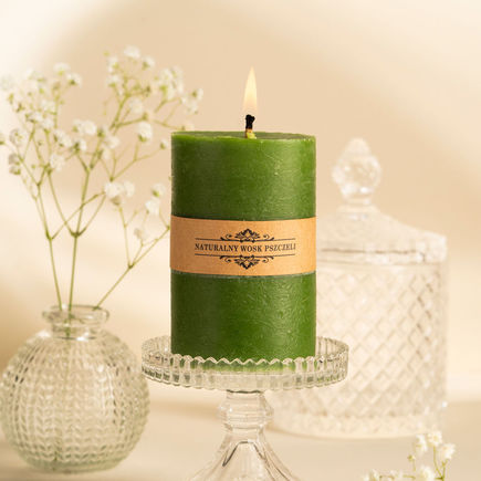 Świeca z wosku pszczelego