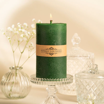 Świeca z wosku pszczelego
