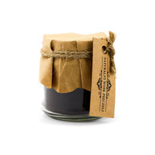 S486 Świeca z wosku pszczelego brązowa